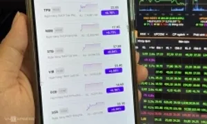 Loạt cổ phiếu ngân hàng tăng kịch trần