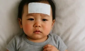 Làm gì khi trẻ sốt vào ban đêm?