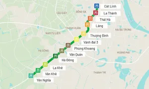 Cách di chuyển bằng tàu điện đến các điểm xem diễu binh