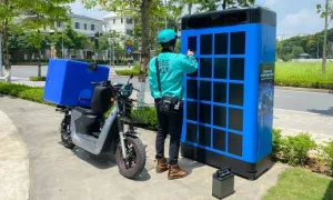 Các hãng xe máy chạy đua làm trạm đổi pin