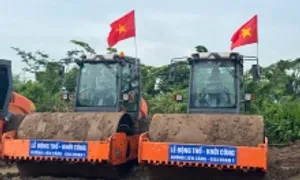 Khởi công đường liên cảng kết nối sân bay Long Thành