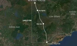 Sẽ đầu tư cao tốc Gia Nghĩa - Bảo Lộc - Phan Thiết dài hơn 140 km
